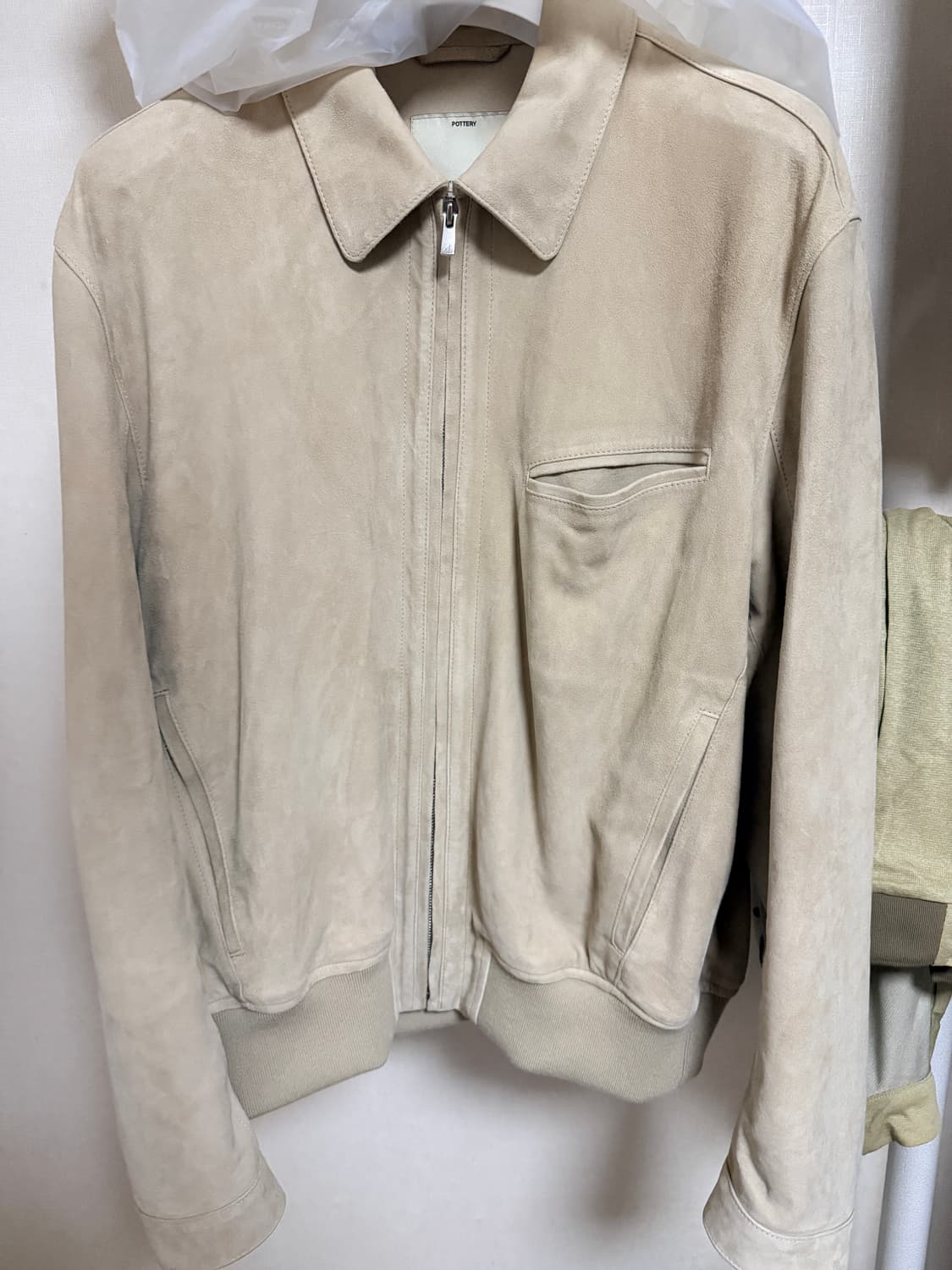 포터리 고트스킨 스웨이드 자켓 3 상품이미지1