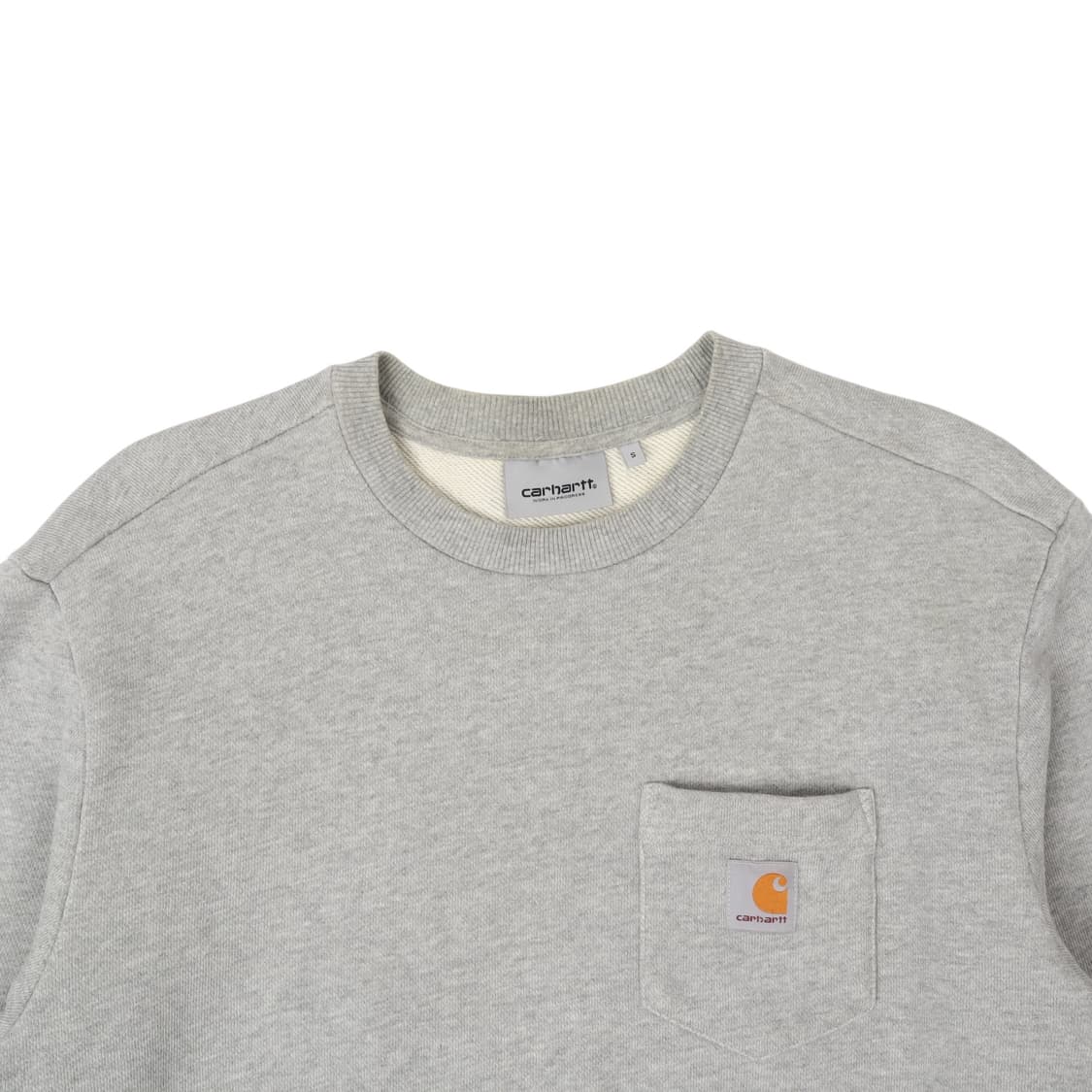칼하트 윕 그레이 포켓 루즈 스웻셔츠 상품이미지2