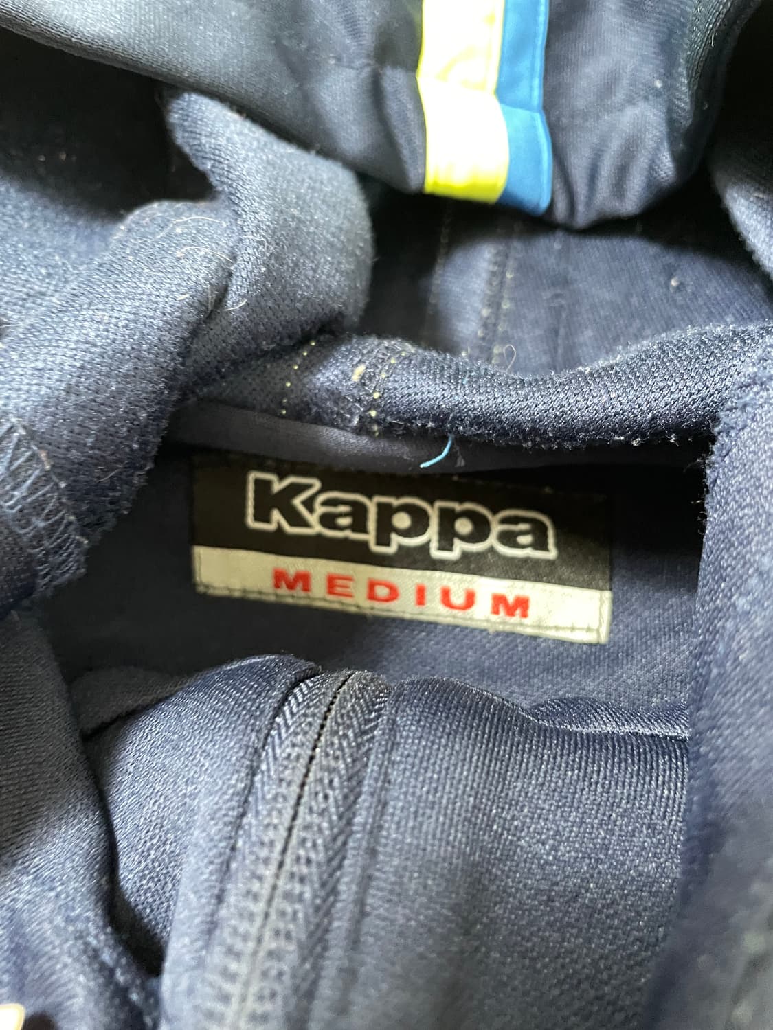 빈티지9. 카파 KAPPA 이탈리아 국대 트랙자켓 트랙탑 져지 네이비 상품이미지3