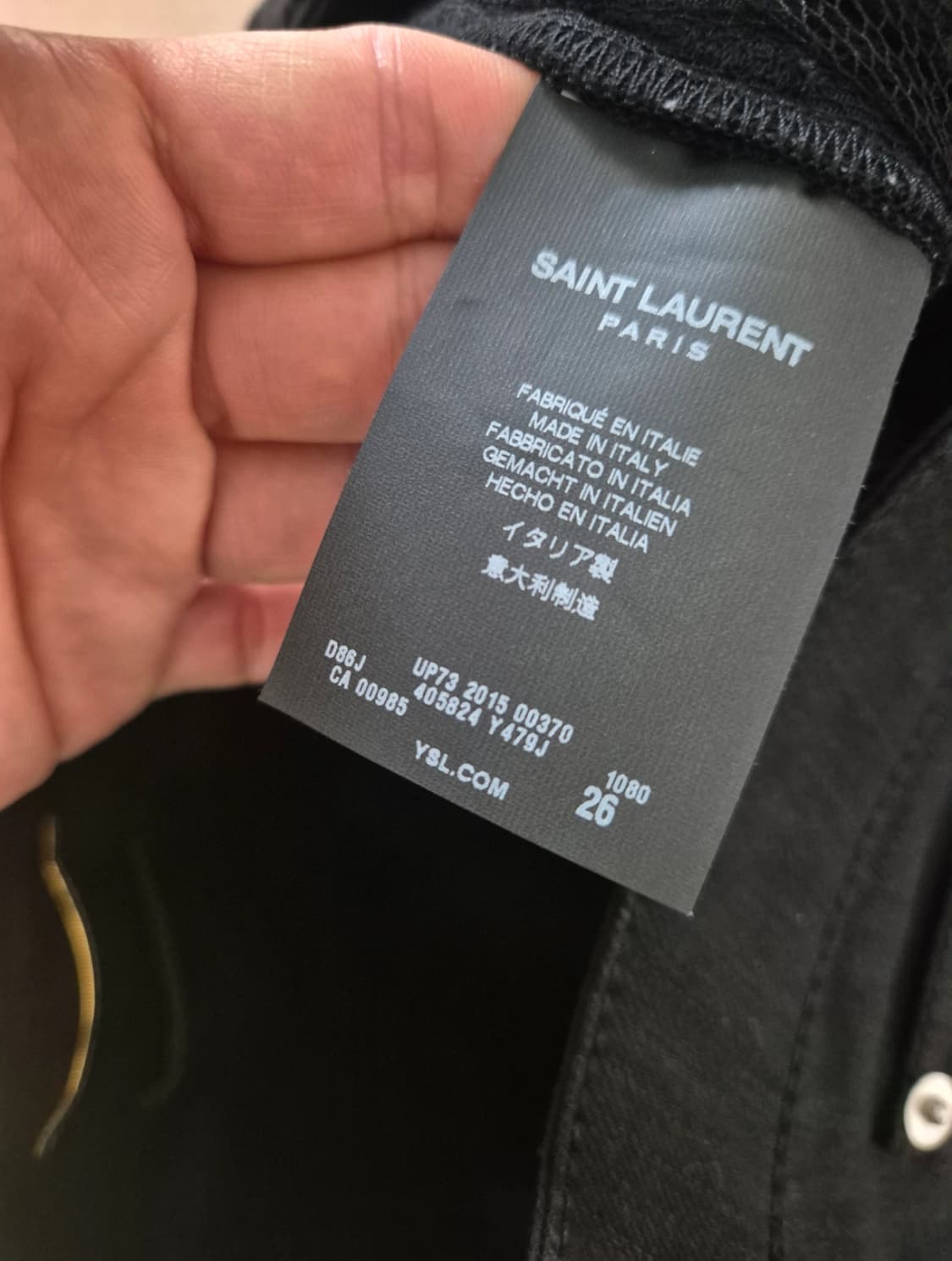 에디슬리먼 생로랑 슈퍼디스진 26(새상품) 피 상품이미지3