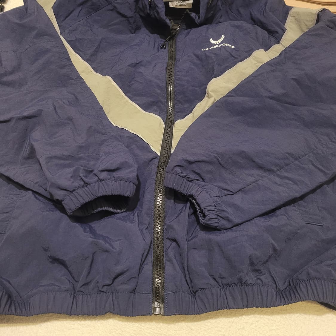 US 에어포스 바람막이 자켓 M 상품이미지4