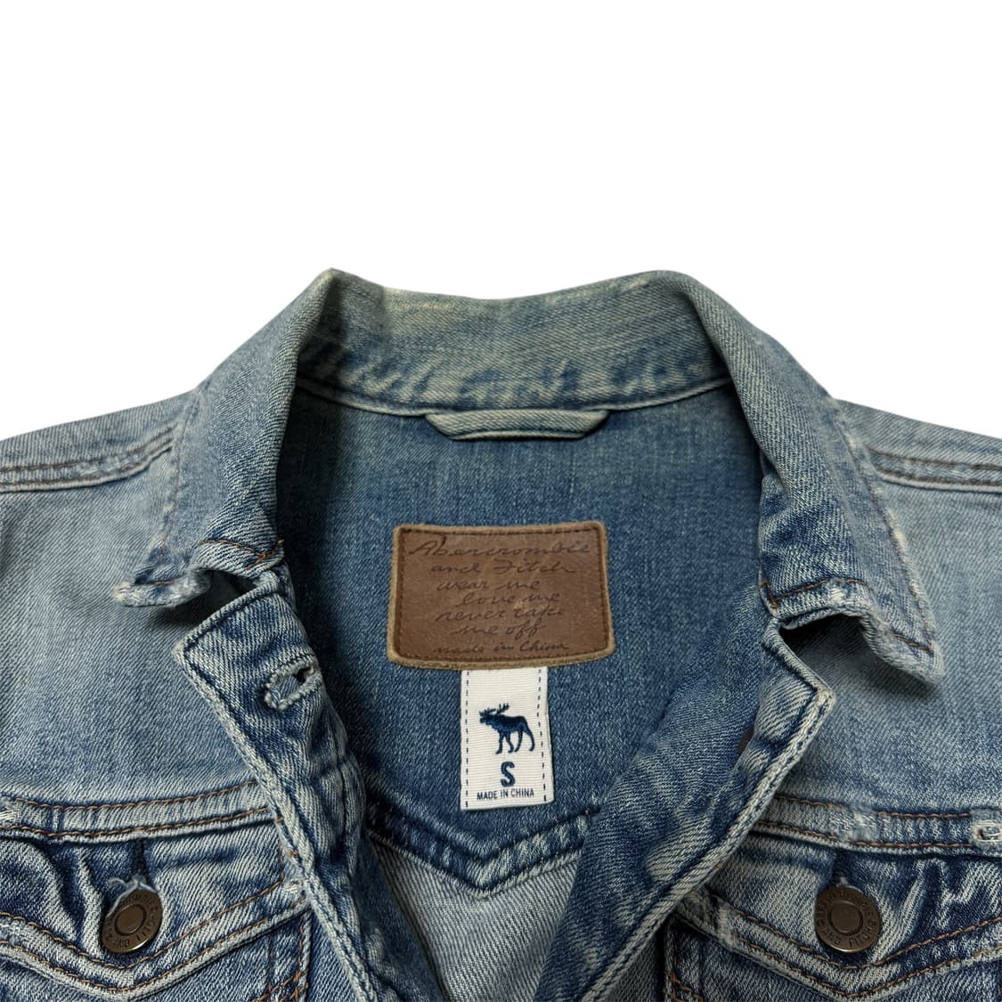 Abercrombie & Fitch Vintage Denim Jacket 상품이미지3