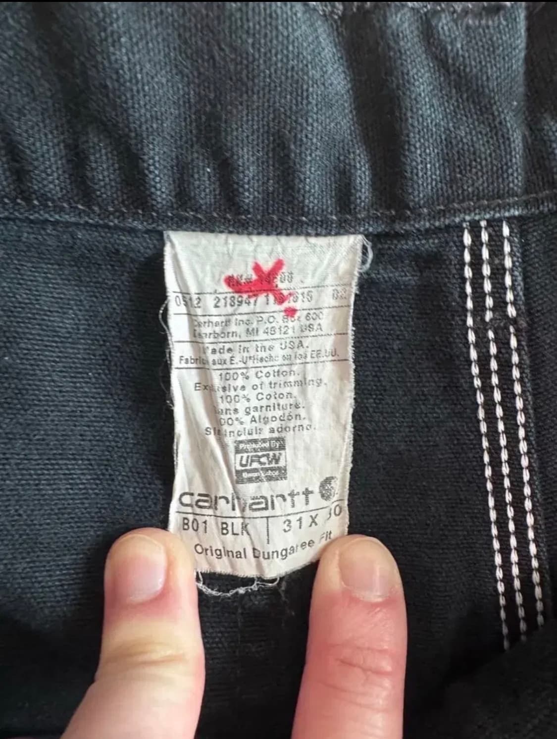 빈티지 칼하트 더블니 상품이미지4