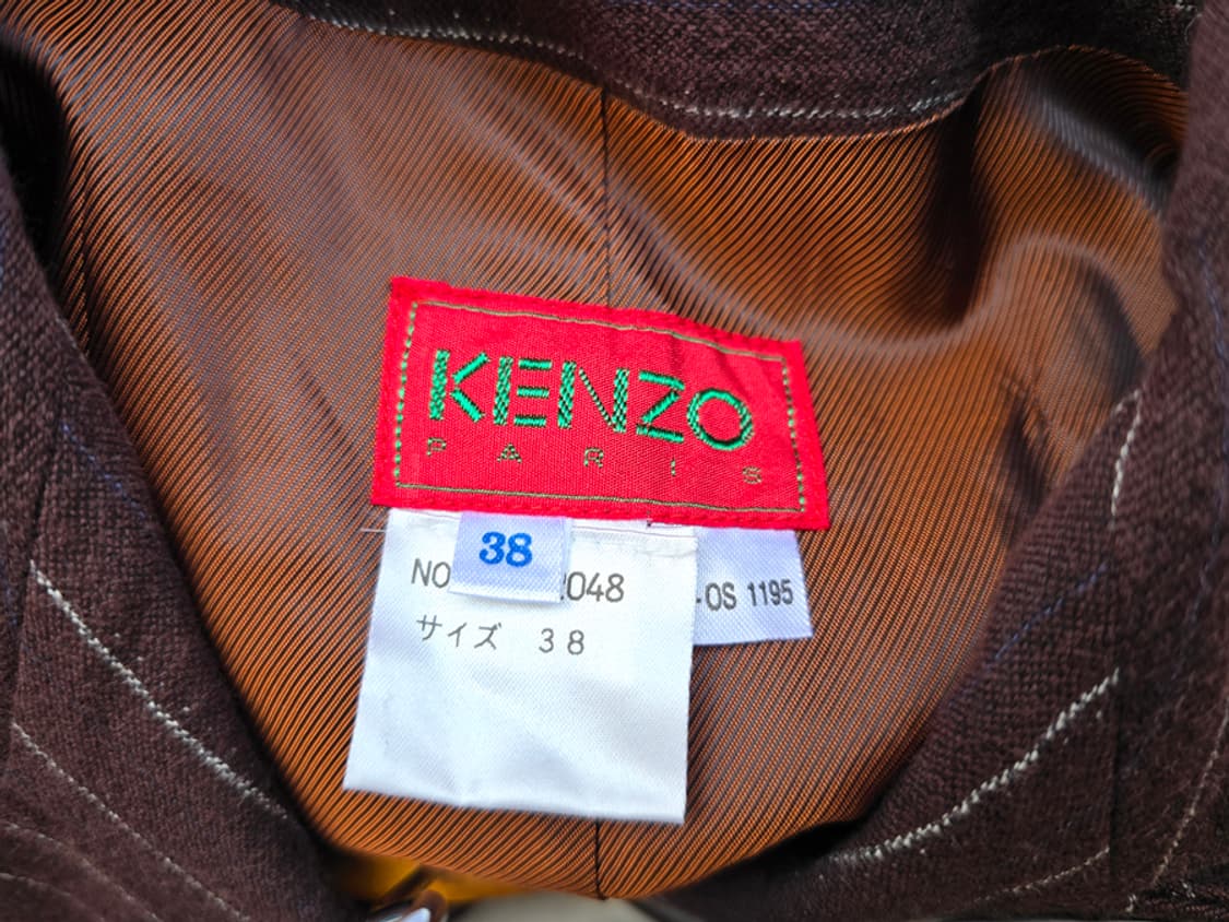 겐조 울 자켓 (made in france) 상품이미지5