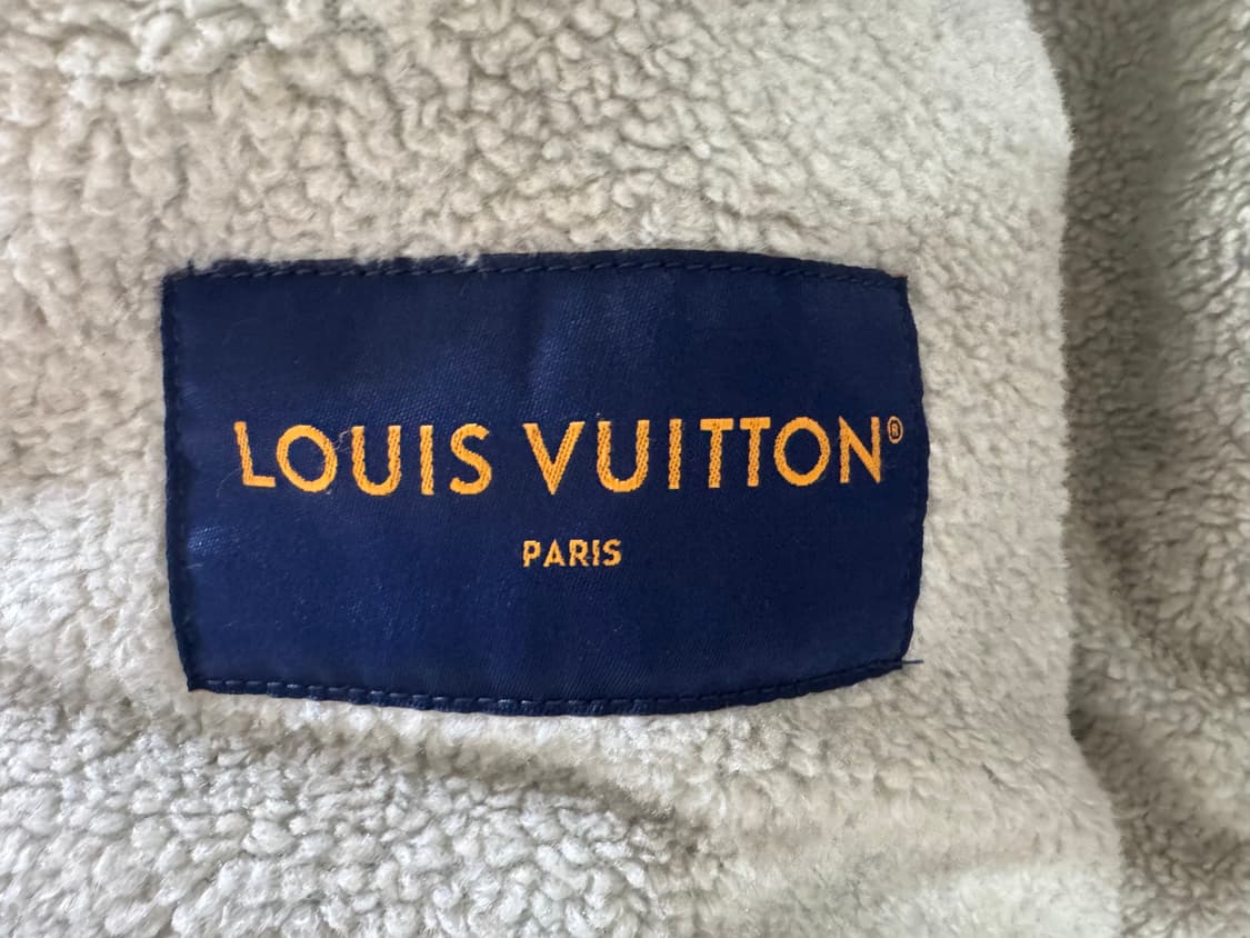 50사이즈] 루이비통 데님 플리스 블루종 자켓 상품이미지4