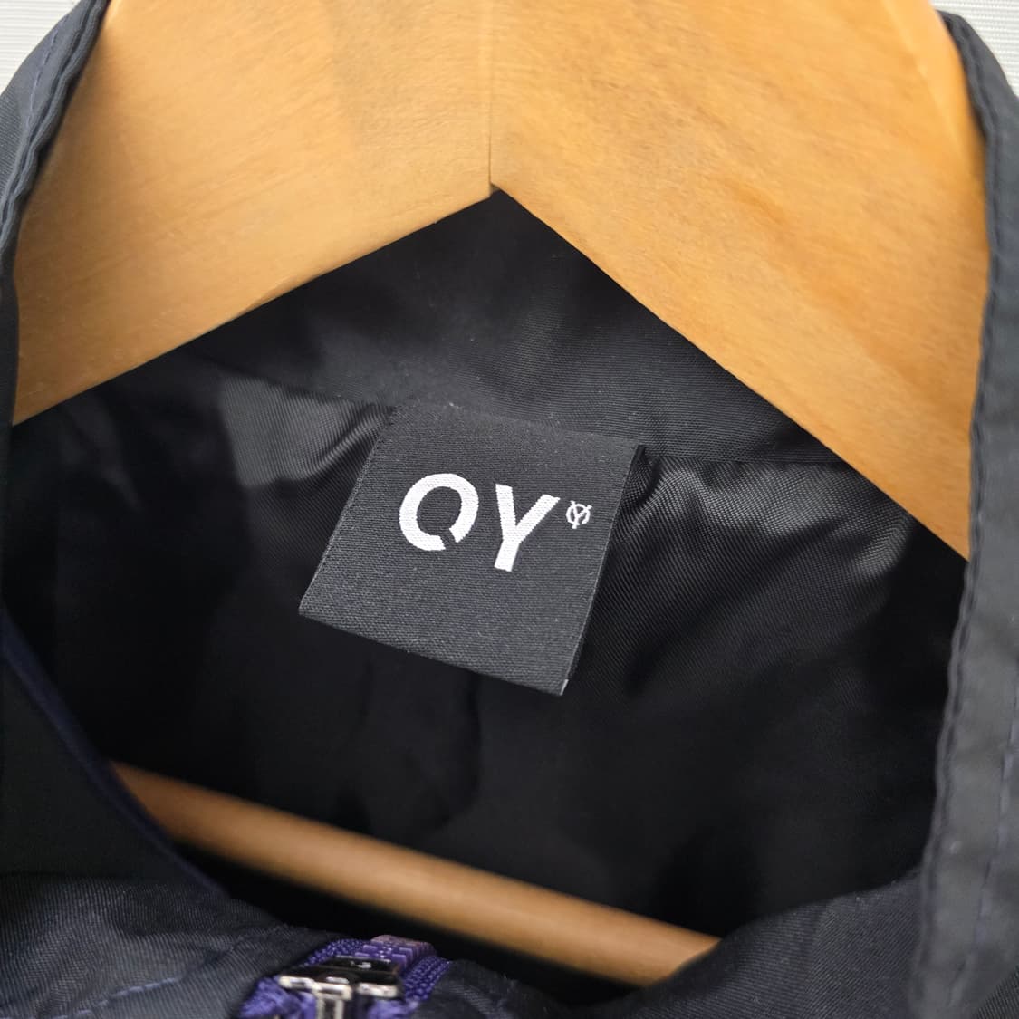 OY 오아이 스트링 배색 져지 자켓 상품이미지4