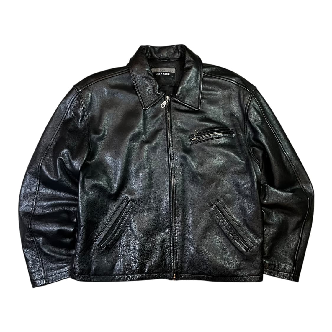 Vintage GUYS CLUB 소가죽 자켓 상품이미지2