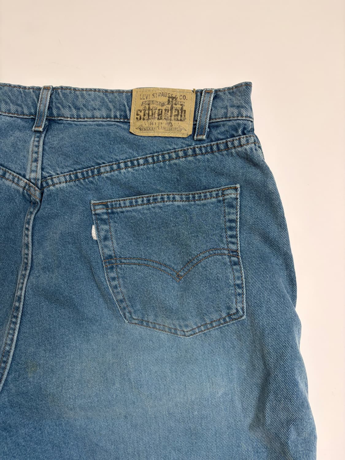 90s Levi’s SilverTab Shorts (blue) 상품이미지6
