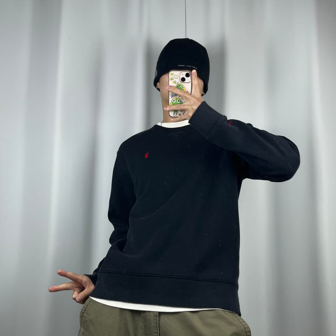 <US 폴로 에센 스탠다드 맨투맨> No.1392 상품이미지2