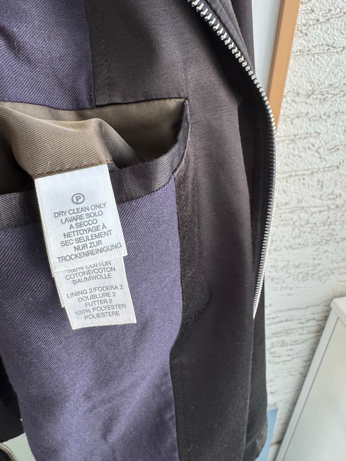 [Paul Smith] 폴스미스 블랙 자켓 XL 상품이미지5