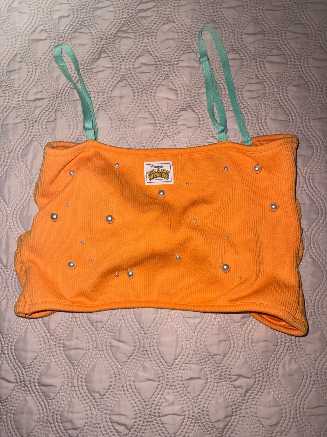 y2k 리본 갸루 탑 상품이미지2