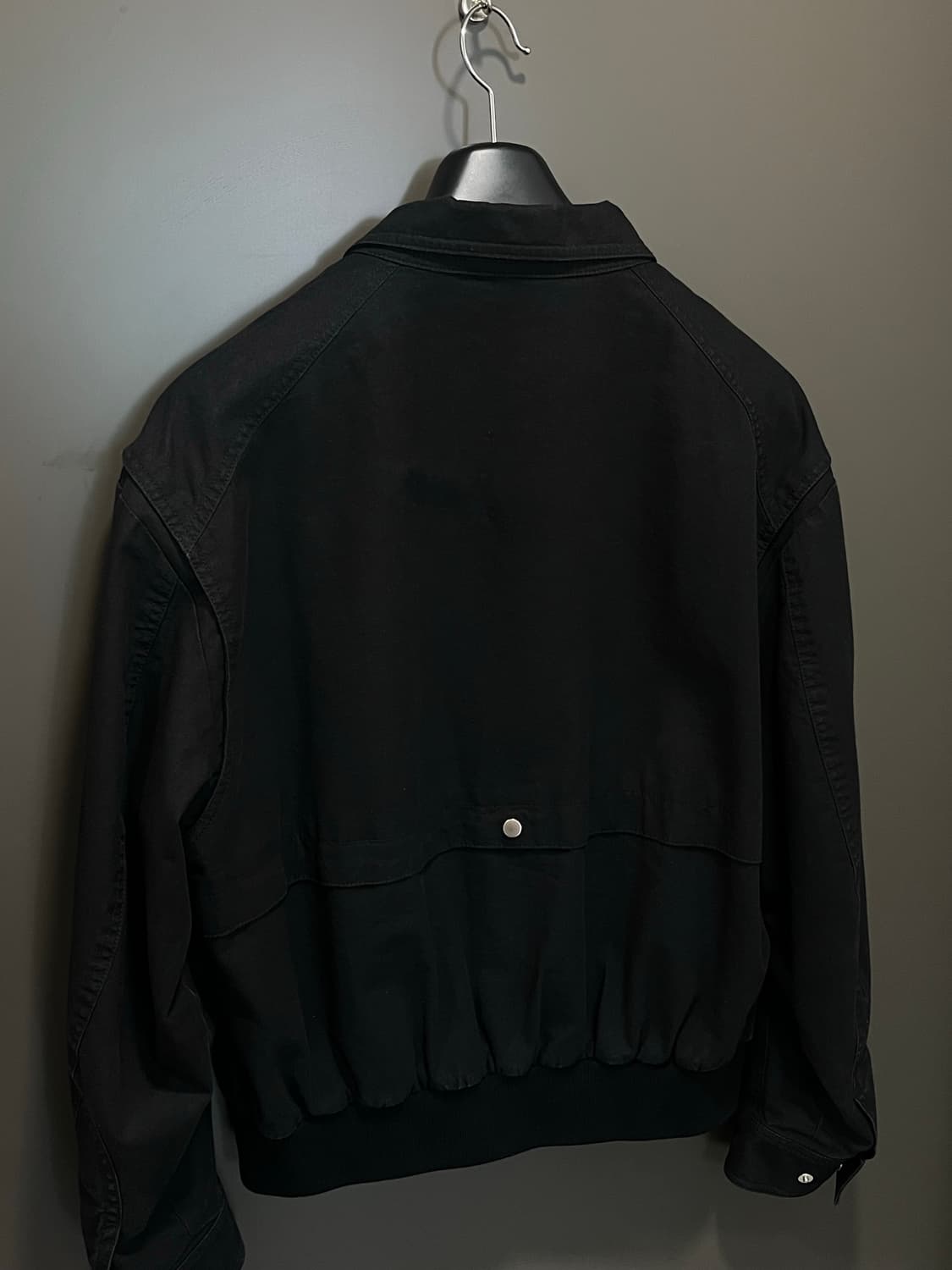 인사일런스 워시드 아스트로 자켓 BLACK 상품이미지2