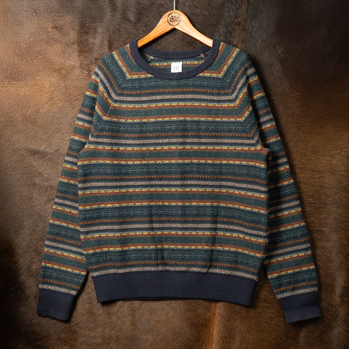 [103] GAP 갭 메리노 울 스트라이프 니트 MT-1523  상품이미지1