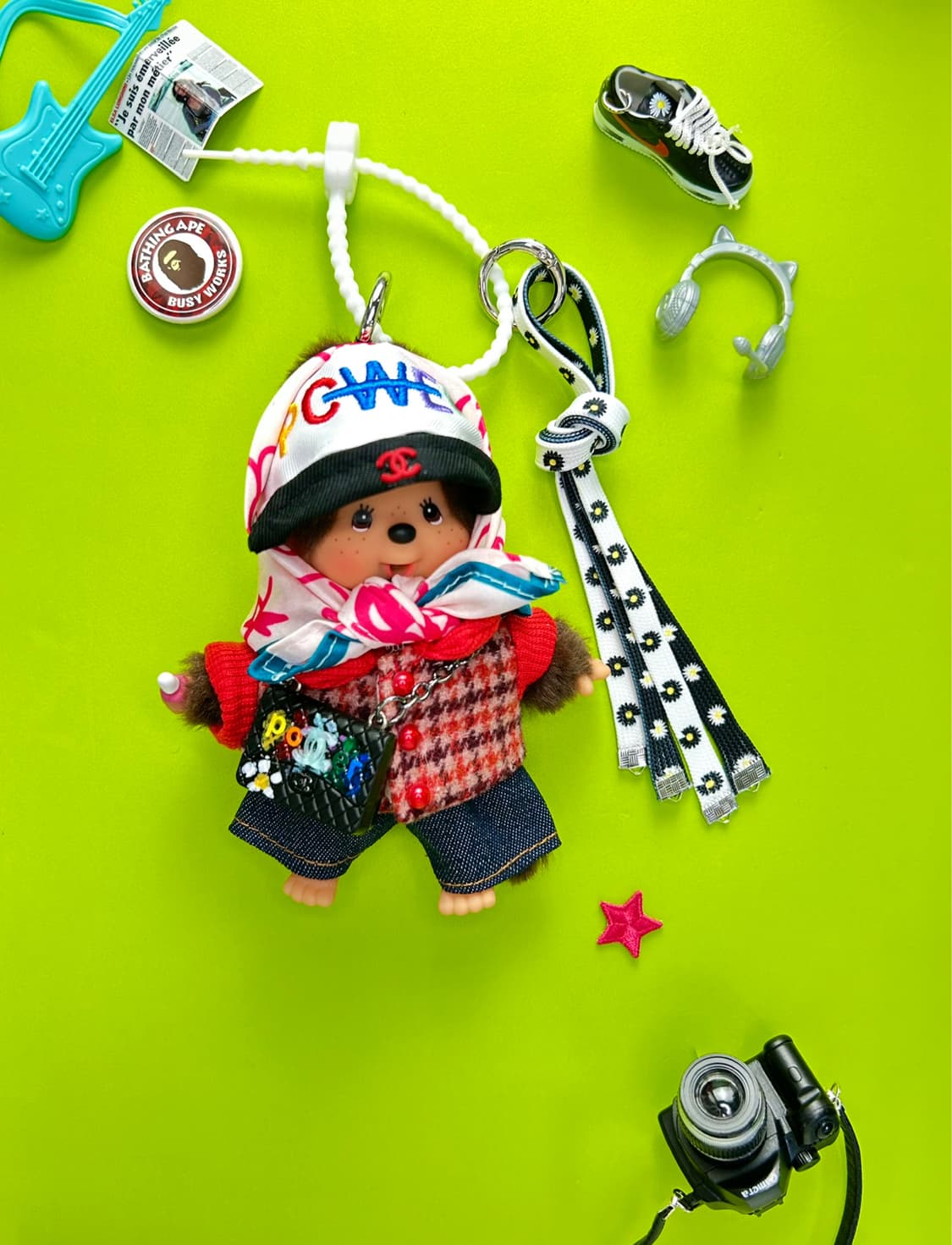 (21)정품몬치치 🤎💚88즈 GD패션 체크가디건 상품이미지1