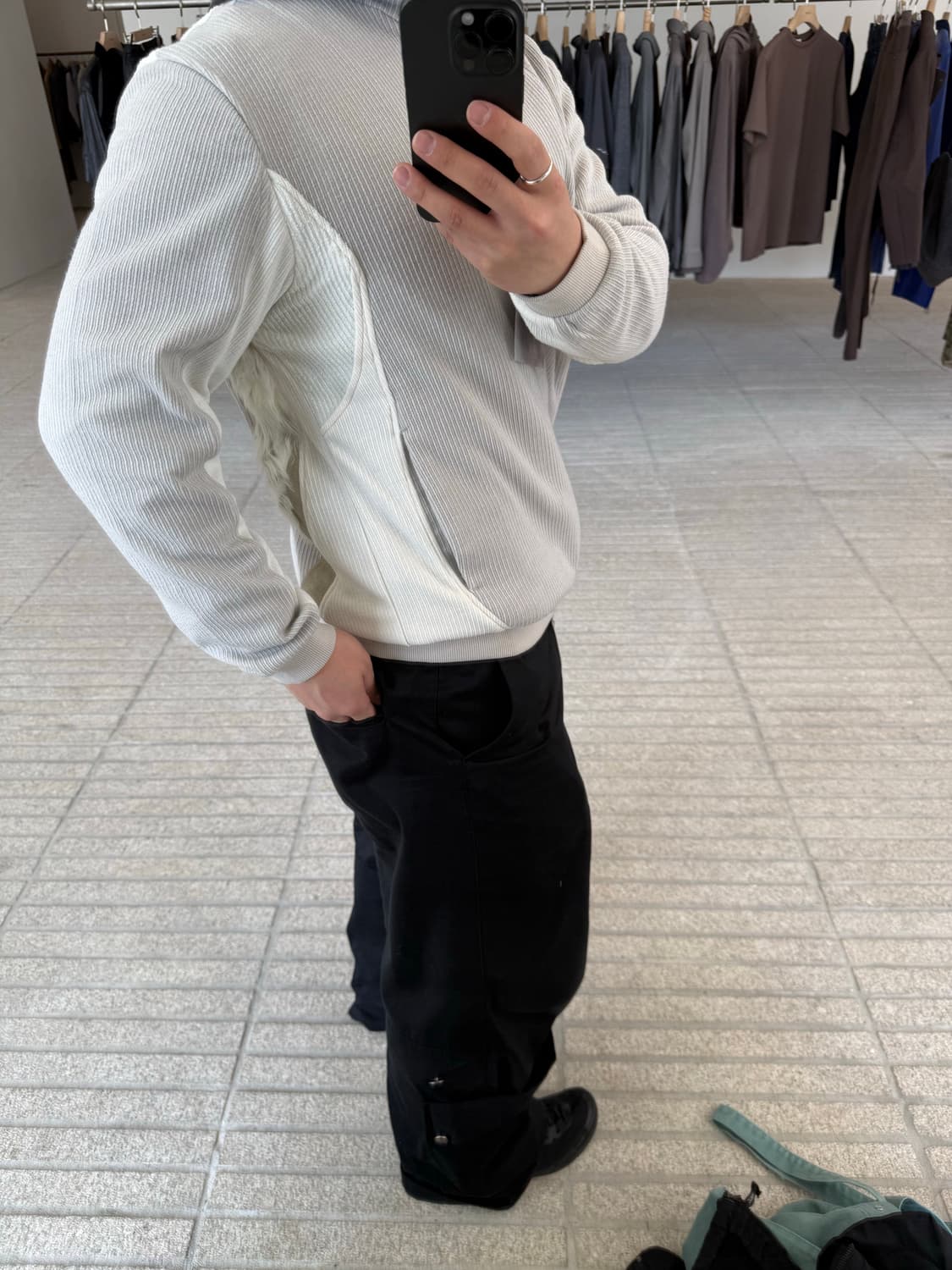 엑슬림 ep9 01 jersey 져지 아이보리 상품이미지4