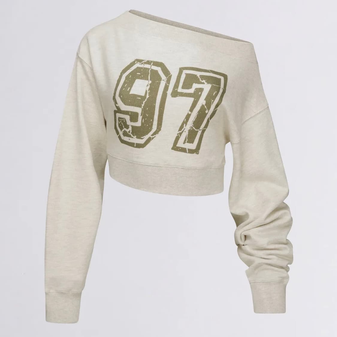 스컬프터 Off-Shoulder 맨투맨 (해원, 이안 착용) 상품이미지1