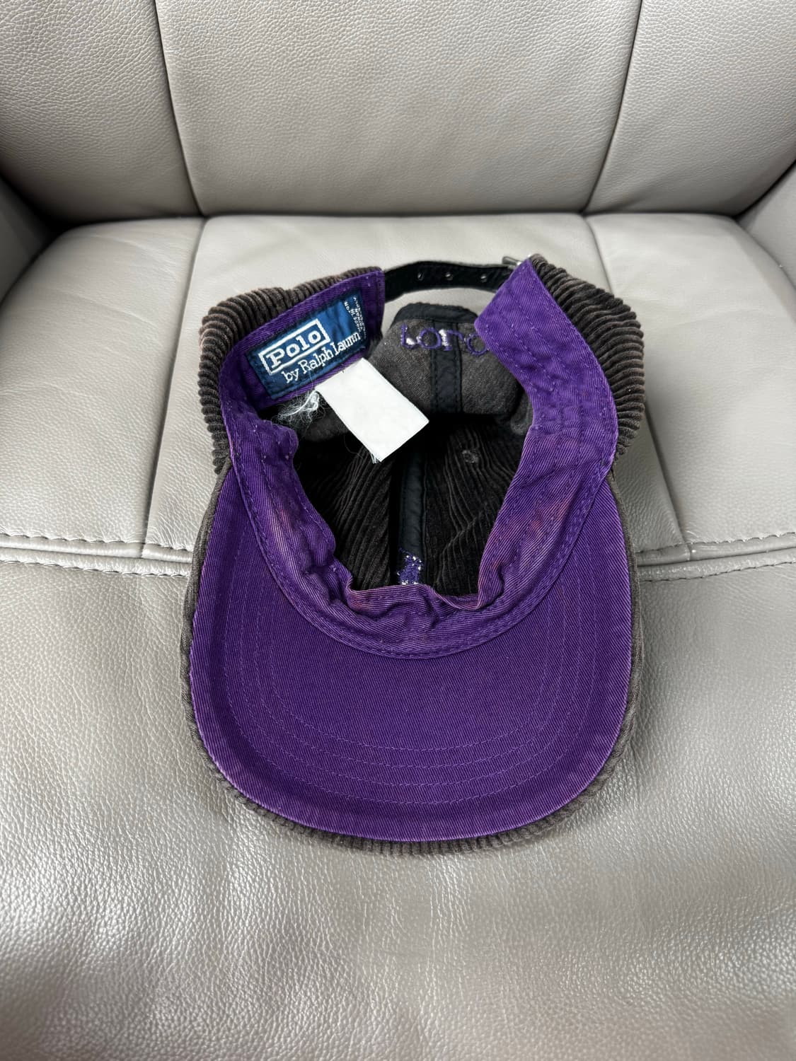 폴로 랄프로렌 코듀로이 브라운 볼캡 상품이미지3