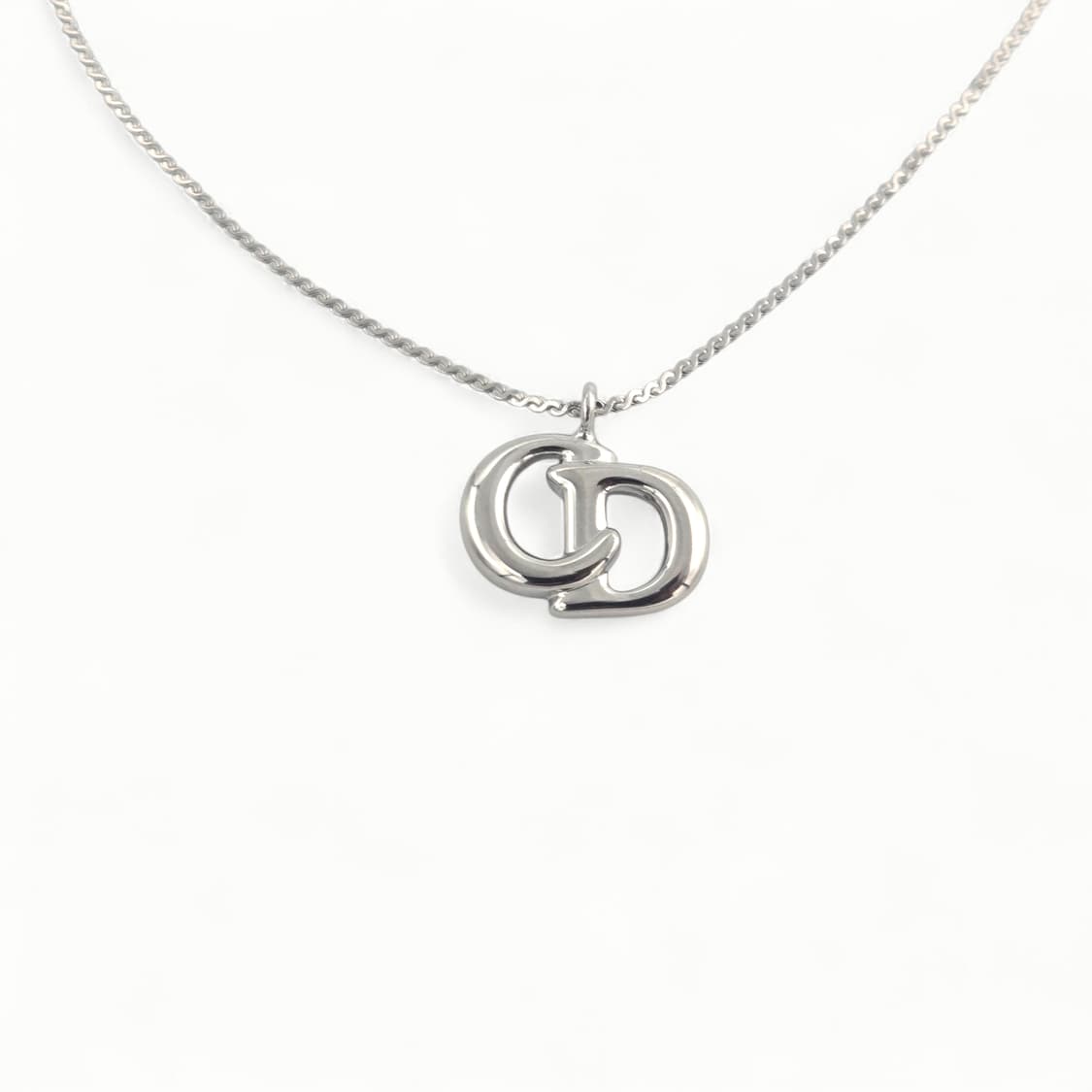 디올 라지 CD 로고 목걸이 상품이미지2