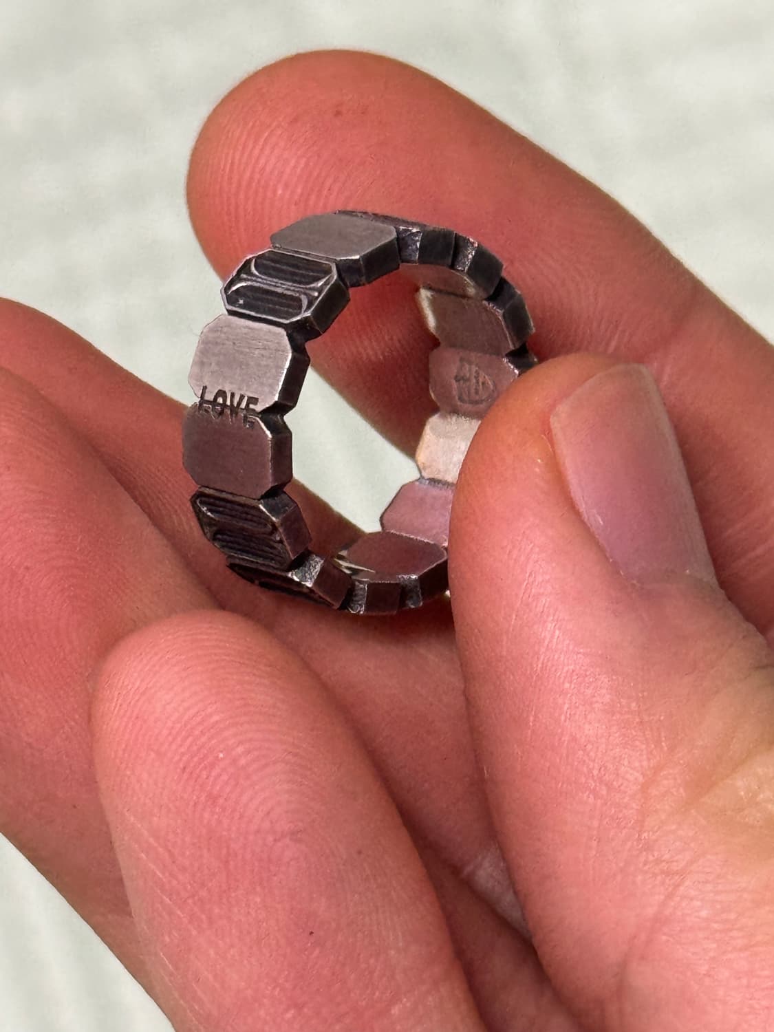 스쿠도 Love각인 반지 11호 상품이미지4