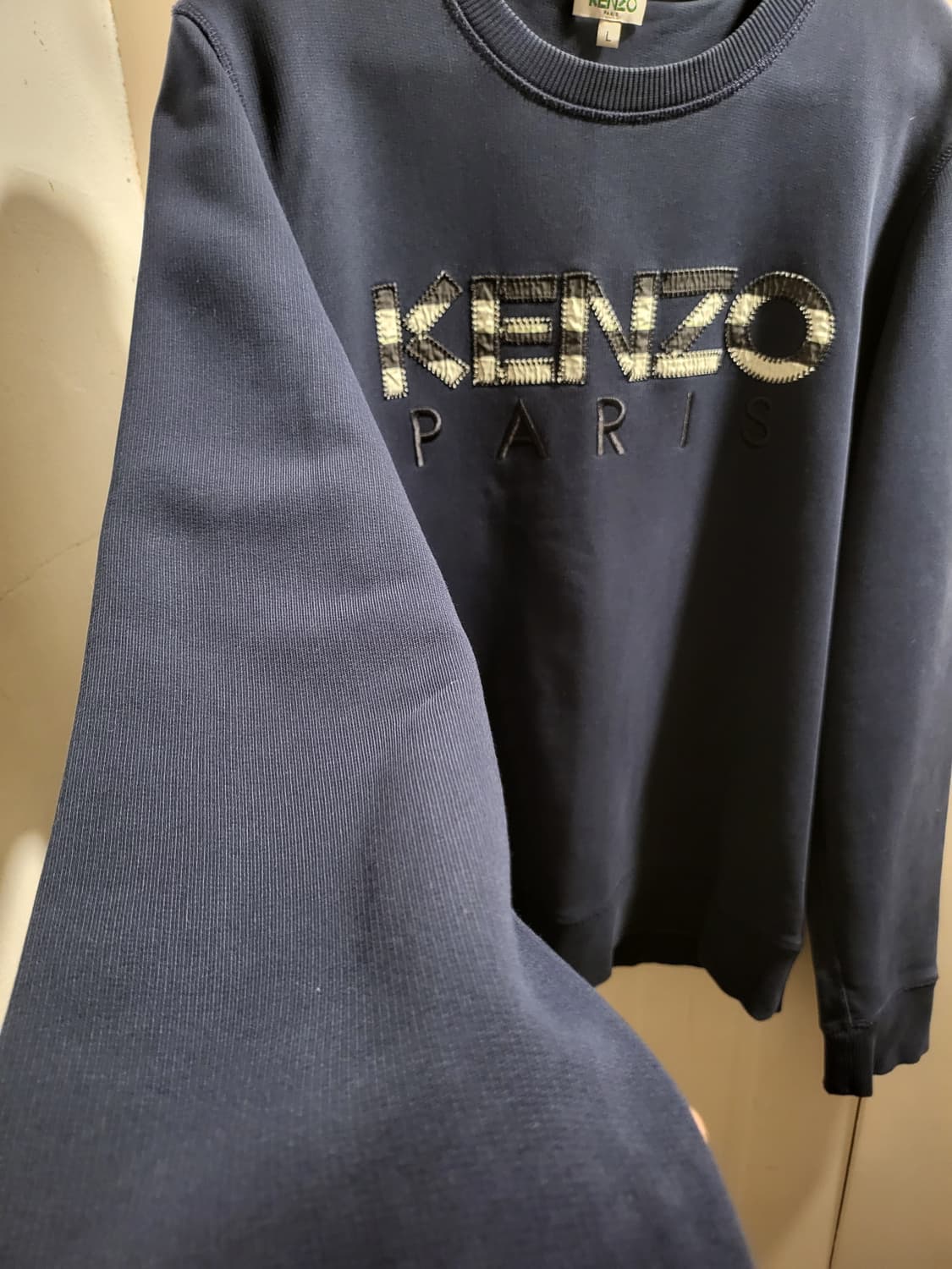 [L]겐조 네이비 맨투맨 상품이미지2