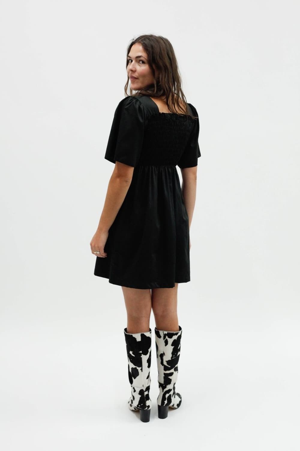 Lisa Says Gah cotton satin toni dress 상품이미지4
