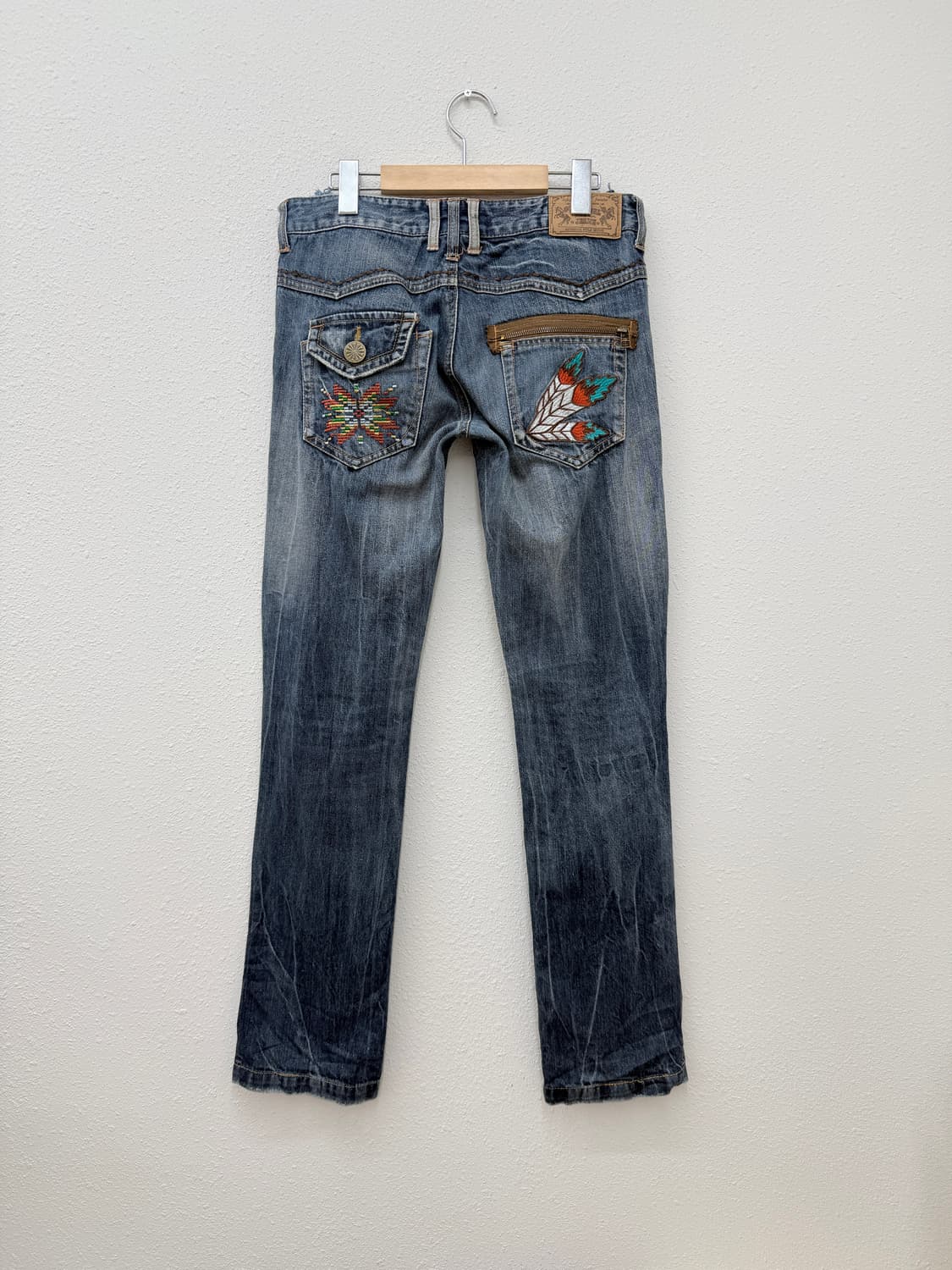 빈티지 보헤미아 데님 팬츠 상품이미지4