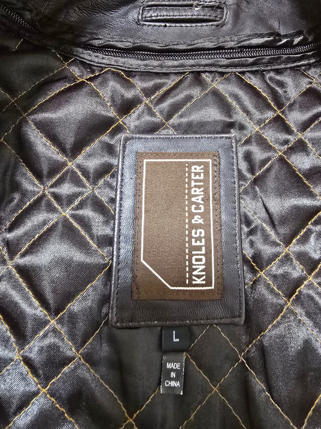 빈티지 다크브라운 양가죽 카코트 L 씬슐레이트 탈착 안감 상품이미지5