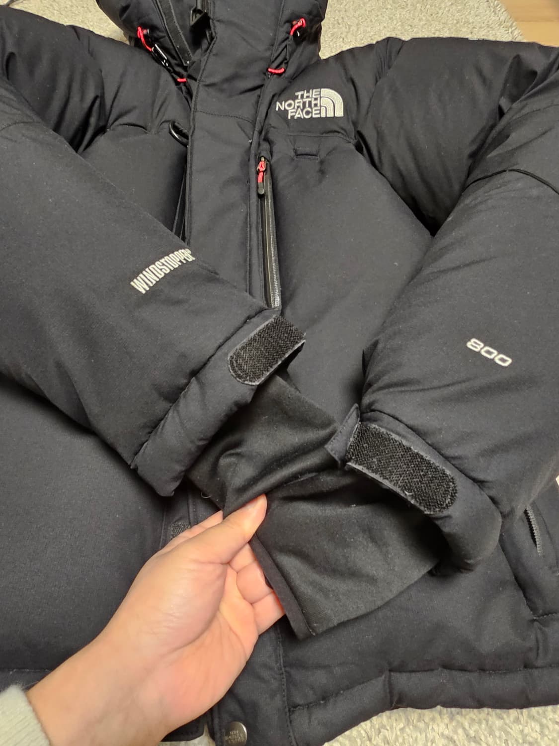 노스페이스 히말라야 패딩 블랙, 노스페이스 히말라야 구형 , 히말라야1 상품이미지4