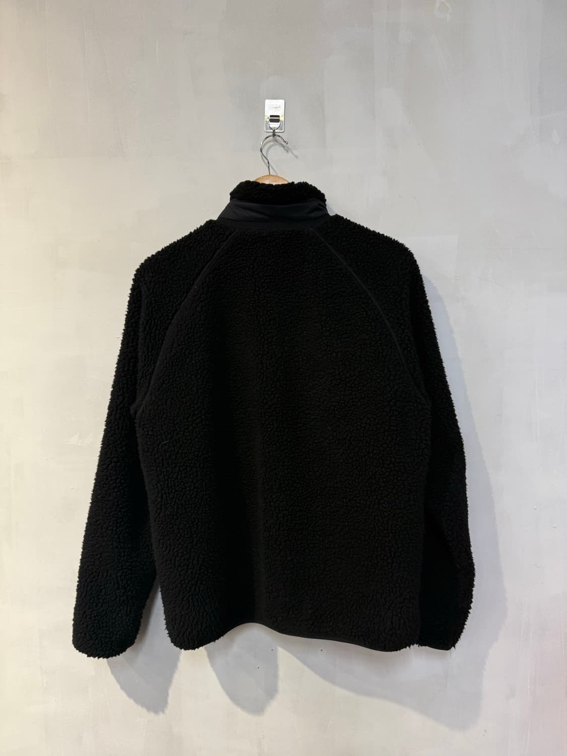 칼하트 블랙 플리스 집업 상품이미지4