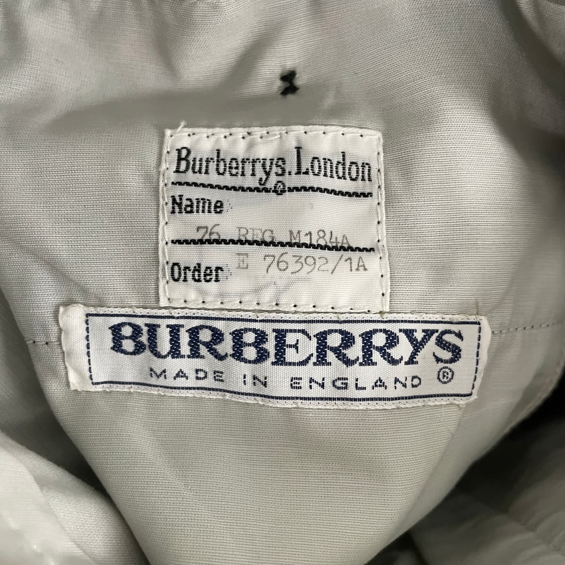 버버리 노바 네이비 팬츠 76(W) 상품이미지5