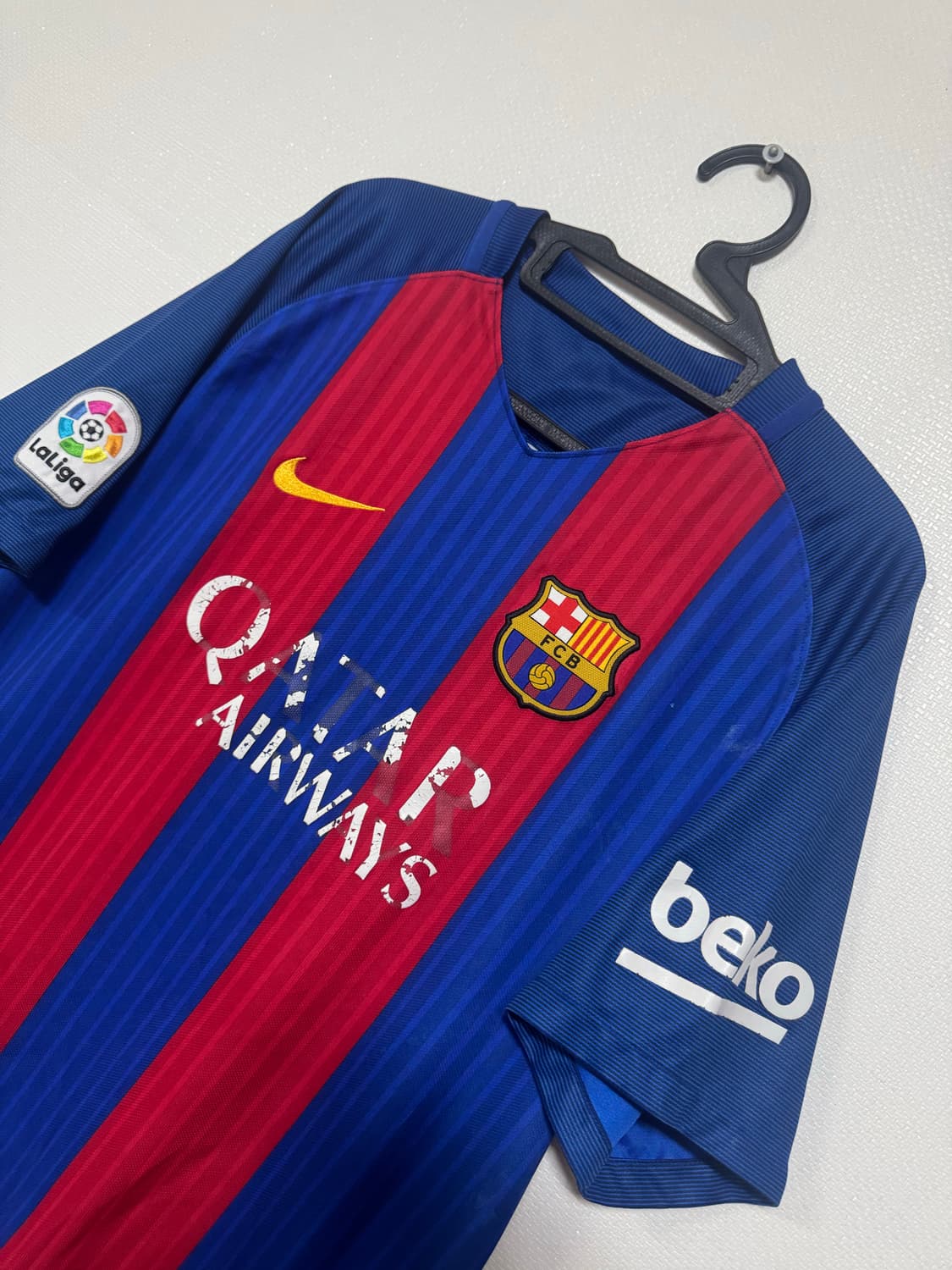 나이키 바르셀로나 메시 16-17 유니폼 반팔 홈 상품이미지2