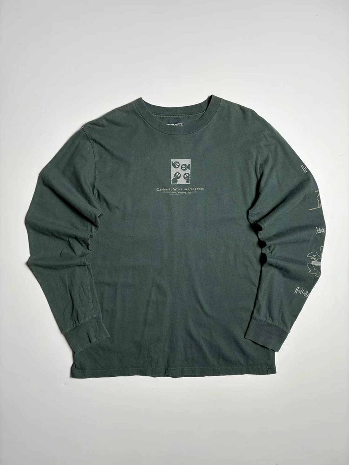 칼하트 WIP L/S Dome 백프린팅 롱슬리브 R1150 상품이미지3