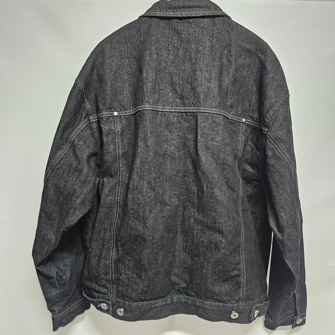 트릴리온 흑청 데님 자켓 L 상품이미지5