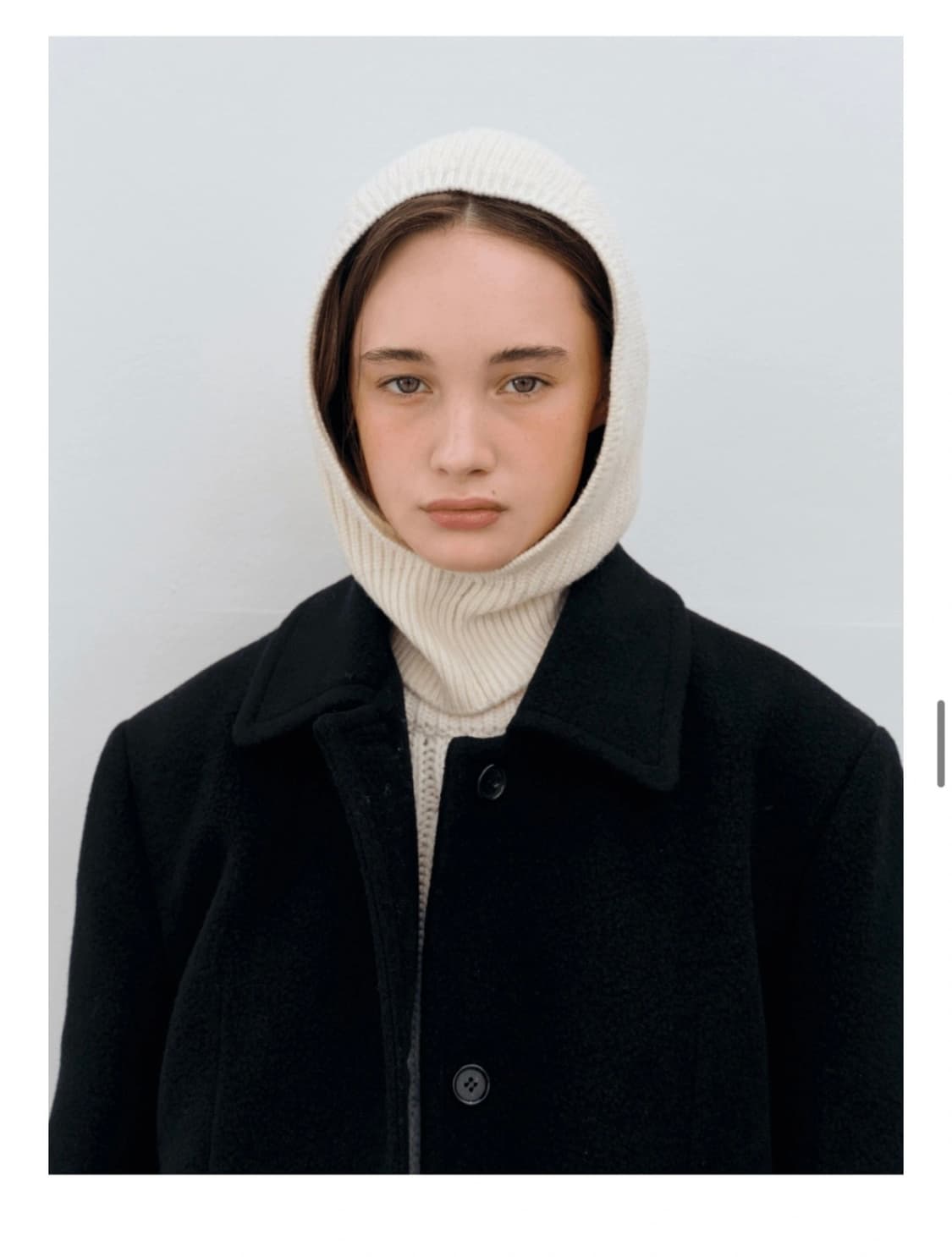 아르토 아이보리 바라클라바 상품이미지2