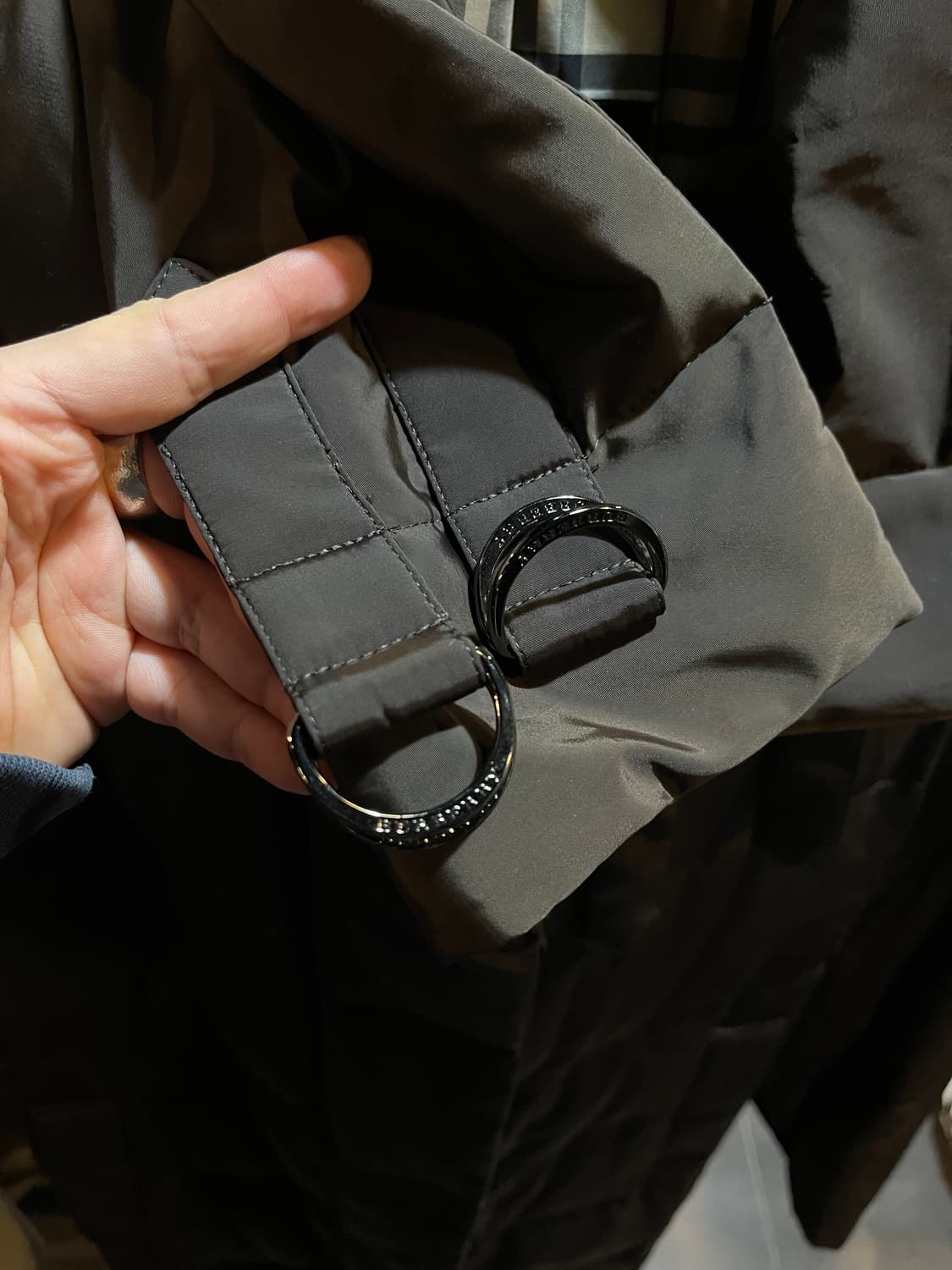 빈티지 버버리 다운 롱패딩 상품이미지8