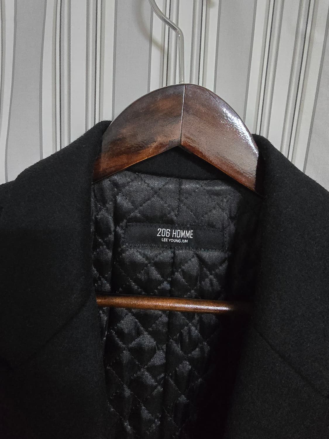 (48)  [이영준] 206 HOMME 남성 순모코트 상품이미지5