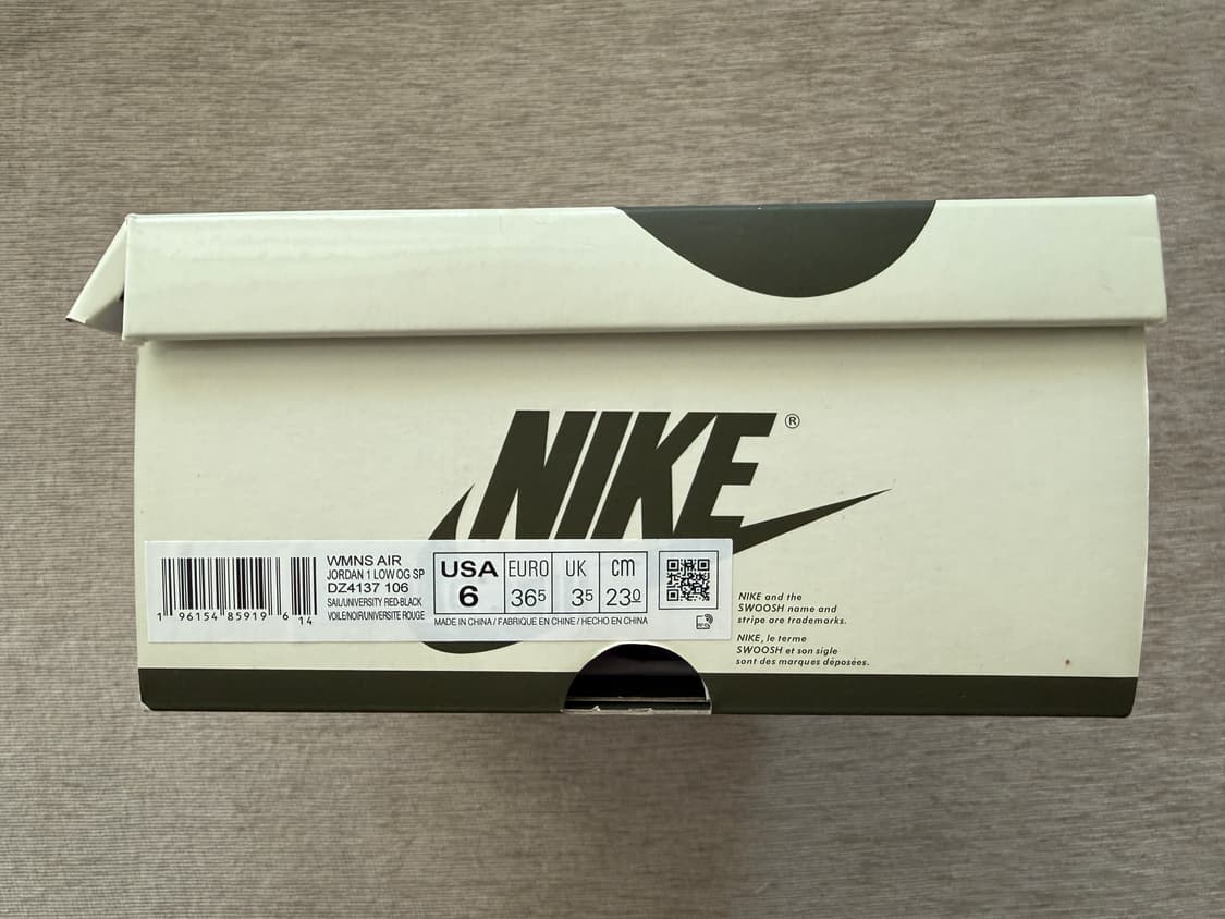 W230 조던 1 x 트래비스 스캇 레트로 로우 OG SP 미디움 올리브 상품이미지10