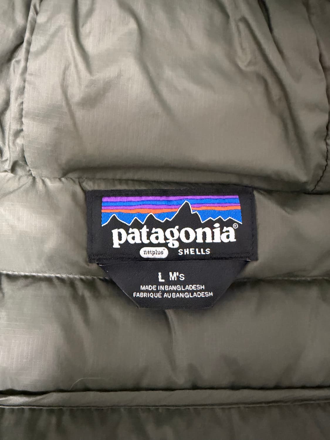 [L] 파타고니아 다운스웨터 후디 파인니들그린 상품이미지8