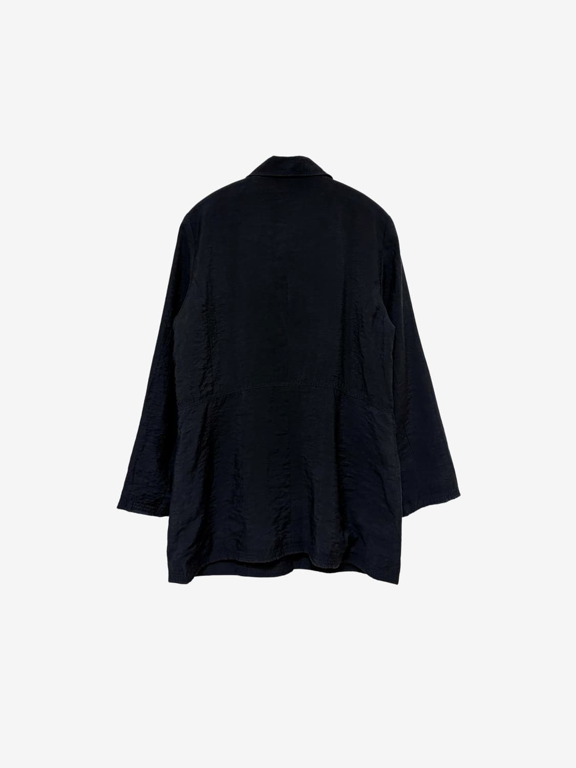 Four Button Half Jacket - Black 상품이미지8