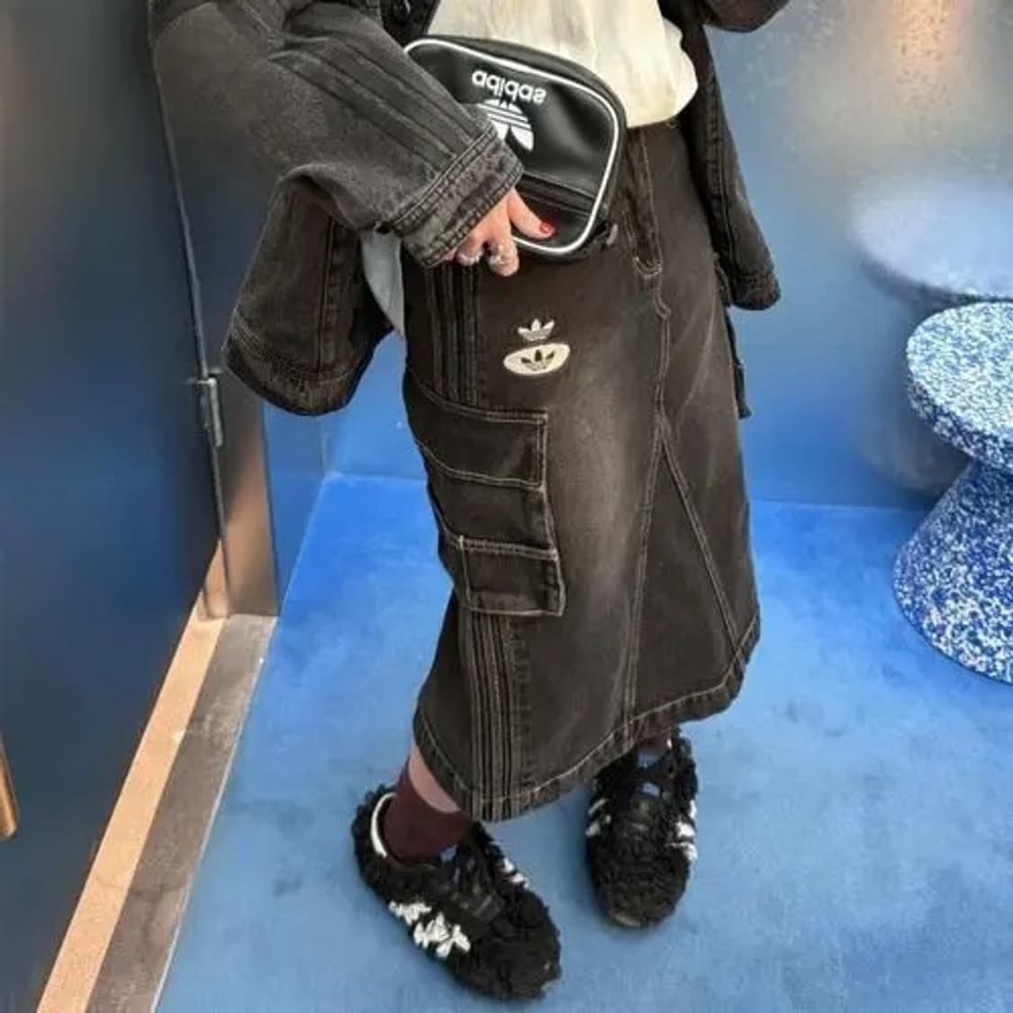 아디다스 카고 데님 스커트 24 상품이미지1