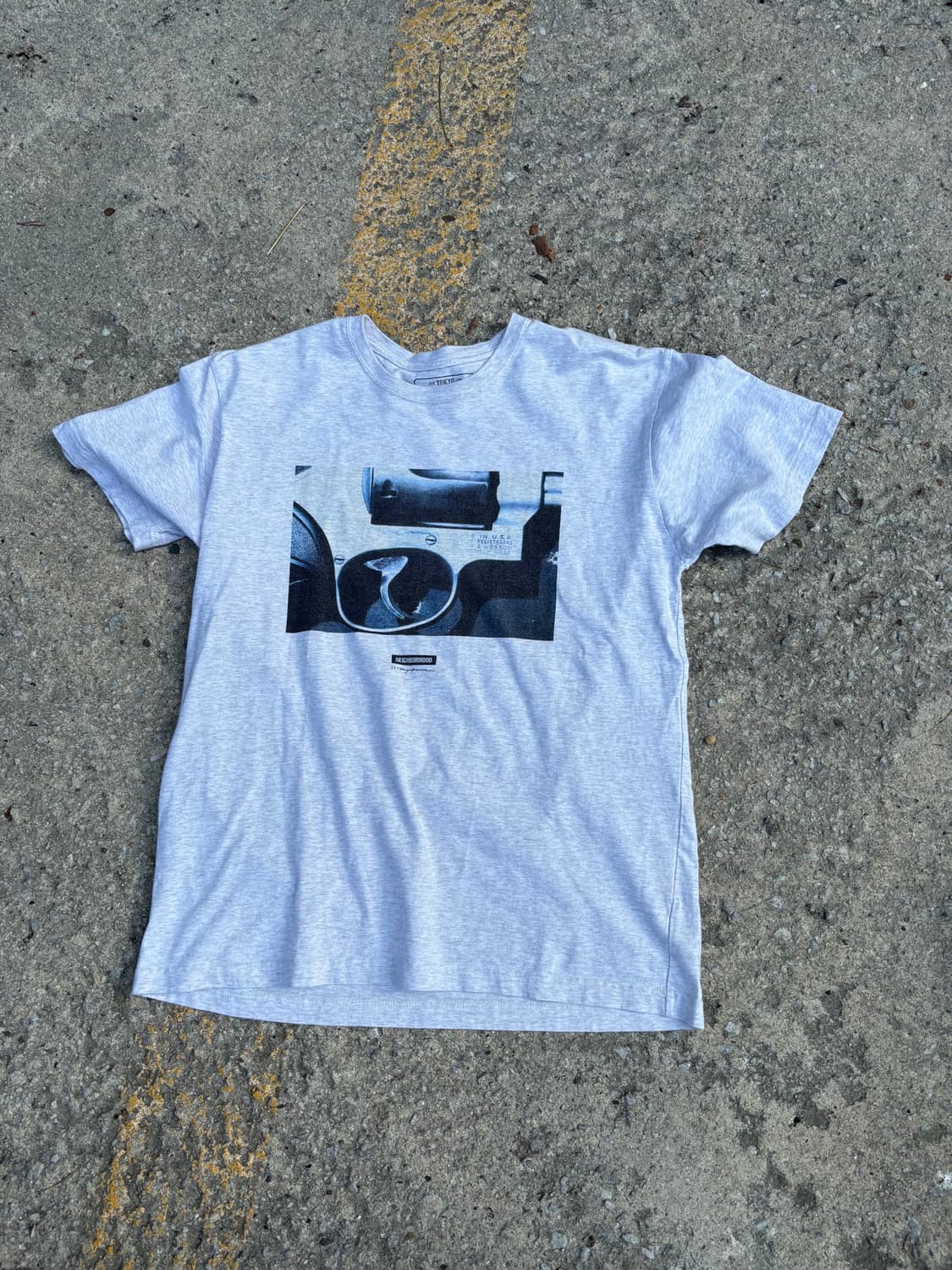 네이버후드 x 오사무 나가하마 Gun Photo Tee 상품이미지2