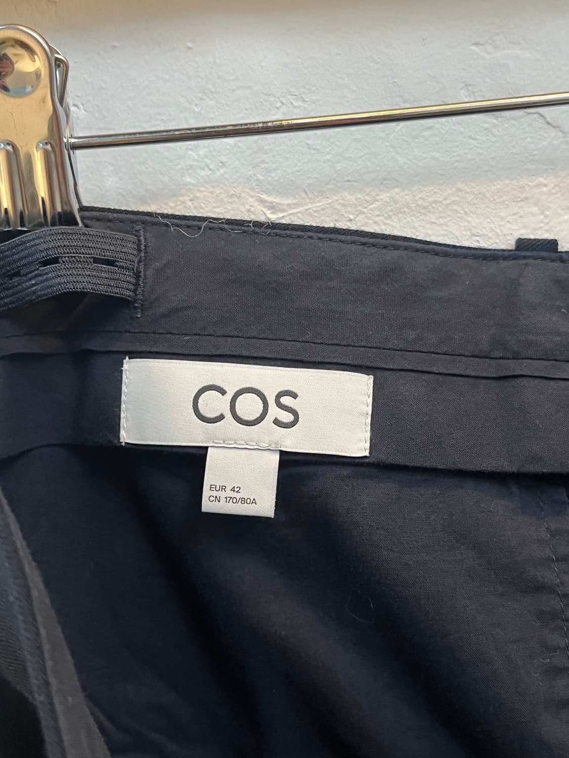 Cos 코스 와이드 핀턱 울 슬랙스 42 상품이미지4