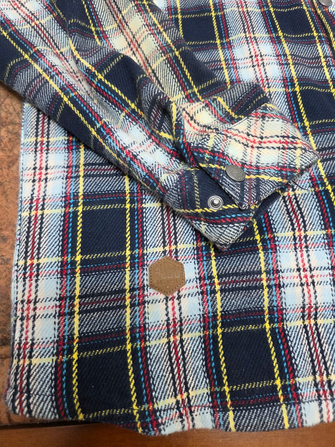 후부 헤비 플란넬 체크 셔츠 2XL 상품이미지5