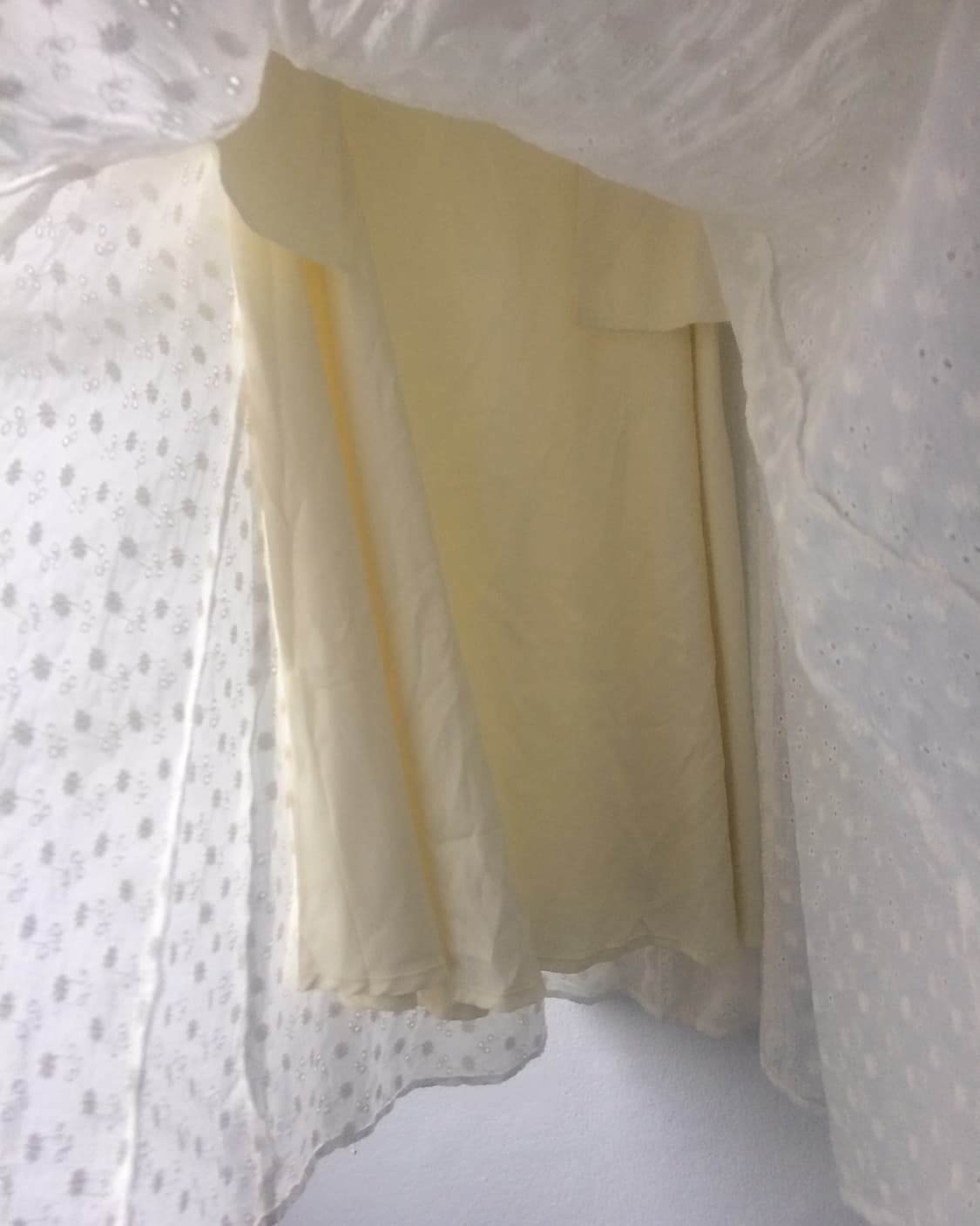 Punching pattern point long skirt 상품이미지6