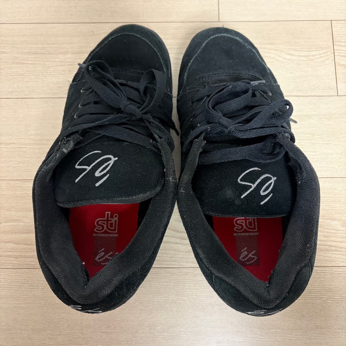 Es 이에스 Accel og 악셀 스케이트 보드화 블랙 275 상품이미지8