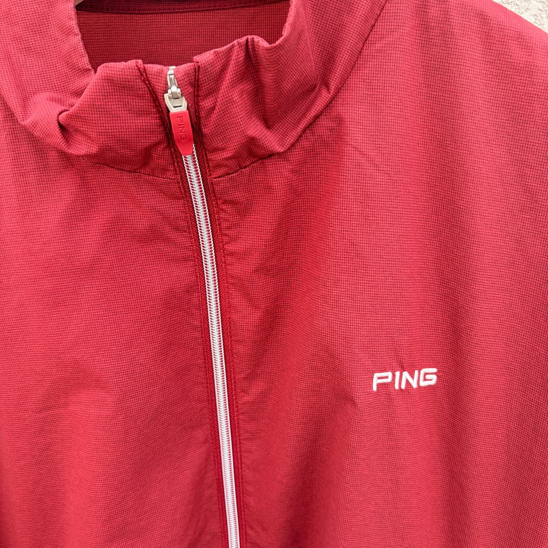 PING 핑 버건디 경량 바람막이(105) 상품이미지3