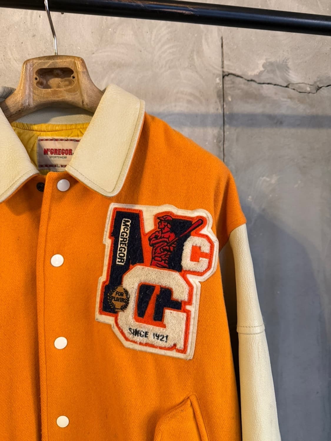 맥그리거 바시티 자켓 100 made in Korea 상품이미지7