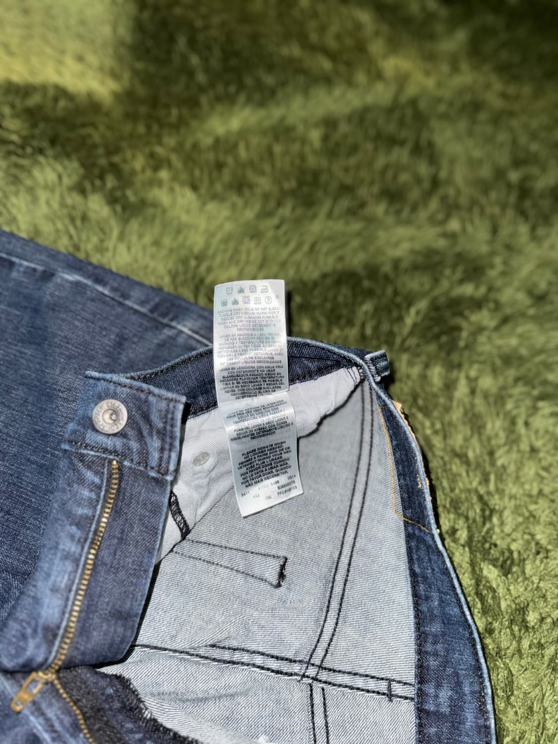 [28X28] 리바이스 505 스트레이트 데님 팬츠 딥 인디고 상품이미지5