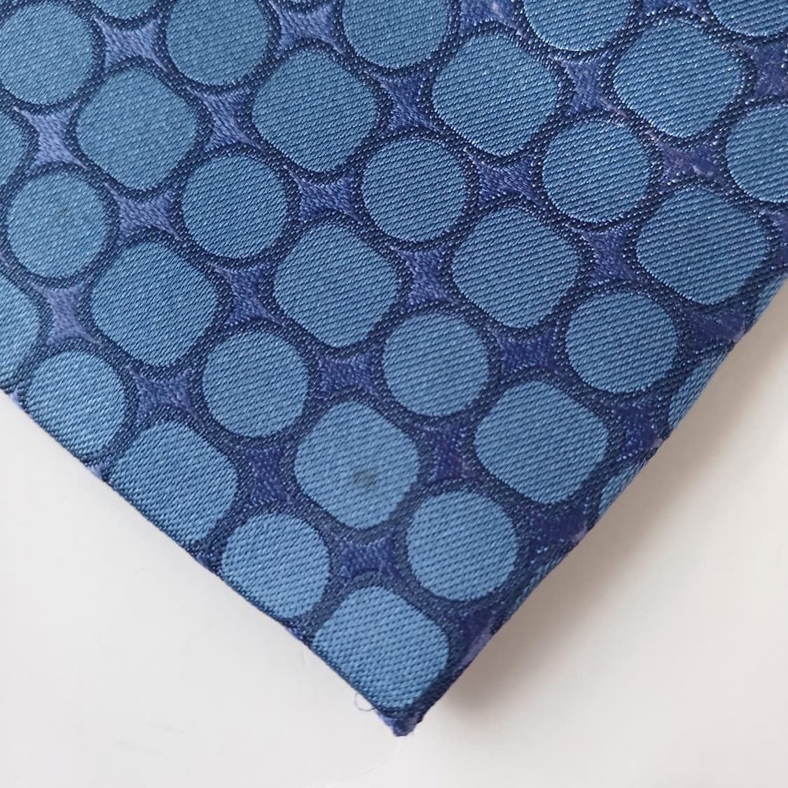 메트로시티 실크 블루 패턴 넥타이 9.1cm A등급 A19696 상품이미지8