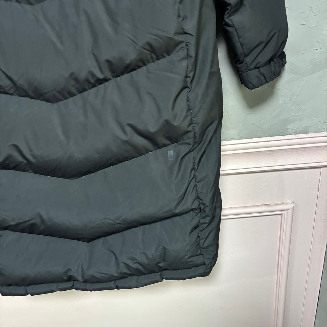 노스페이스 구스다운 롱패딩 블랙 상품이미지5